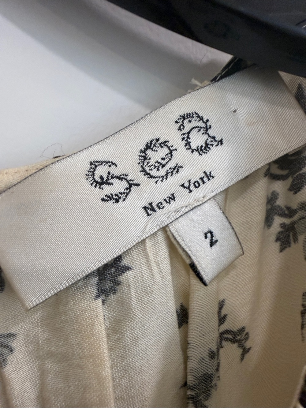 See By Chloe Joan Short Sleeve Maxi Dress with Black Floral Print - Picture 3 of 16